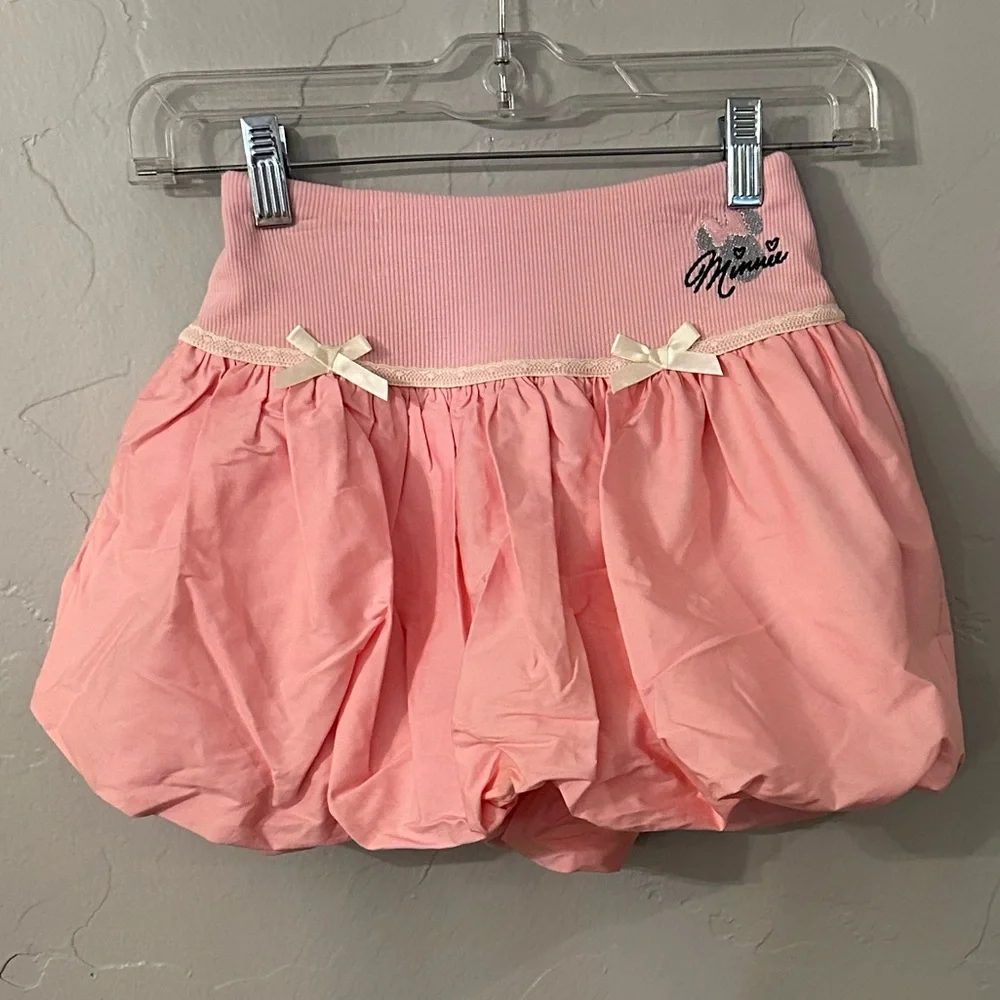 Disney Minnie Mouse Pink Bubble Skirt Size S (6/6x) - Picture 2 of 6